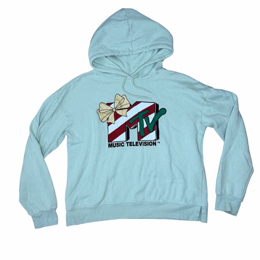 MTV Women’s Hoodie Christmas Size M